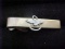Vintage tie clasp with sterling? Overlay