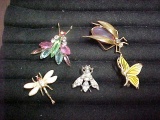 Lot of vintage bug pins