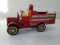 Antique tin toy firetruck