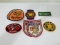 Lot of hunting equipment advertising patches