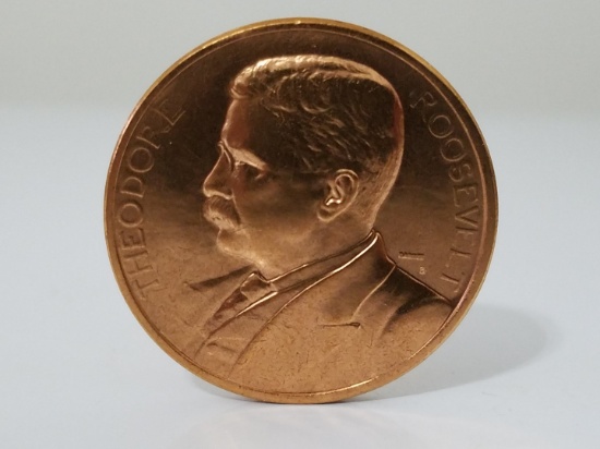 Very nice Teddy Roosevelt medallion