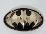 Batman logo metal belt buckle