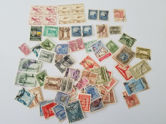 Big lot of old foreign stamps