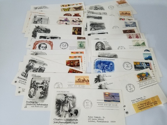 Big lot of United States FDCs