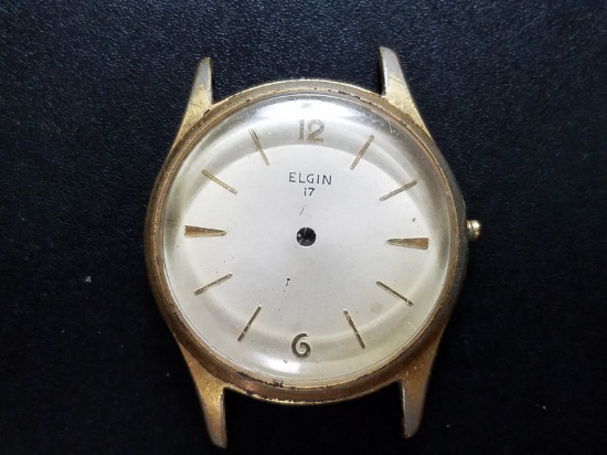 Elgin 17 bezel and dial only