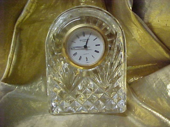 Waterford crystal clock