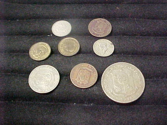 Lot of old Philippines coins