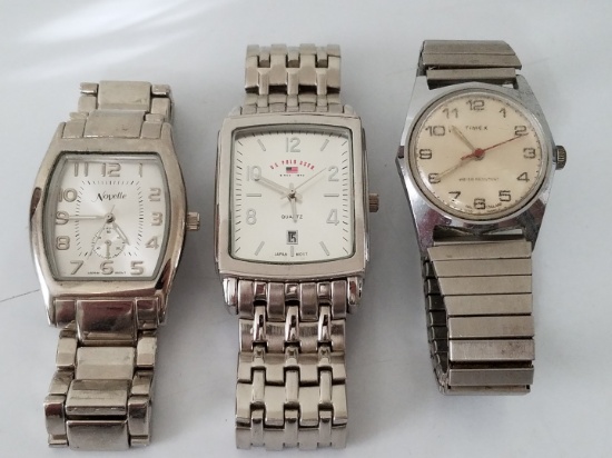 Lot of 3 mens watches