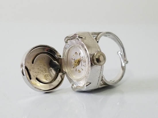 Vintage Sheffield watch ring