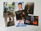 Lot of authentic celebrity signed photos