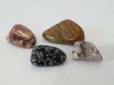 Great grouping of polished rocks for jewelry making