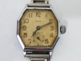 Antique Elgin mens wristwatch