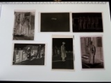 WWII era lot of photo negatives including blimp