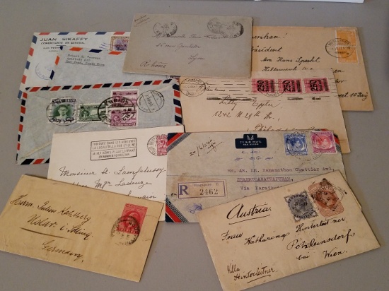 Great lot of old worldwide stamped covers