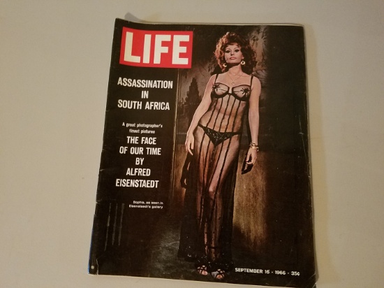 1966 Life magazine Sophia Loren cover