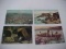 4 early 1900s Oregon postcards