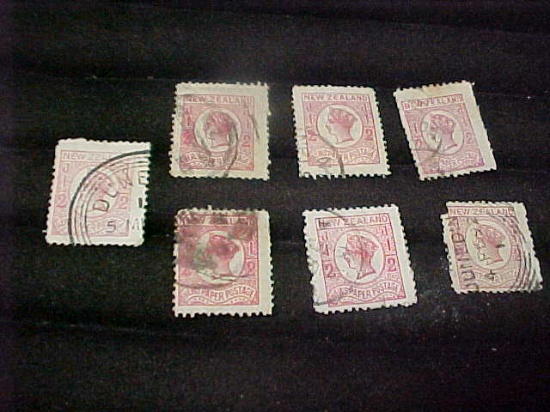 1870's New Zealand newspaper stamps