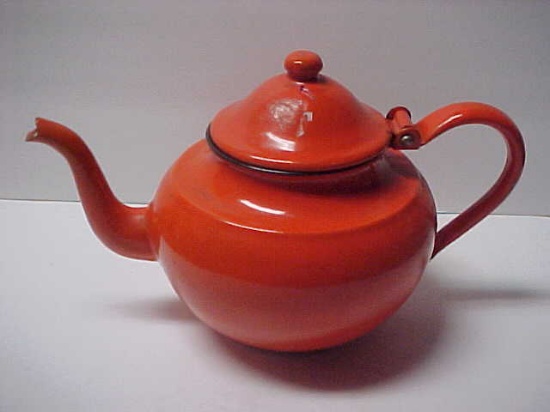 Made in Yugoslavia enamel vintage teapot