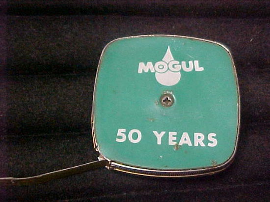 Mogul advertising 50 years tape measure