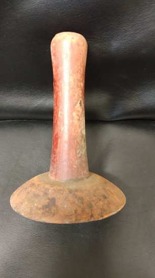 Antique primitive hog scraper