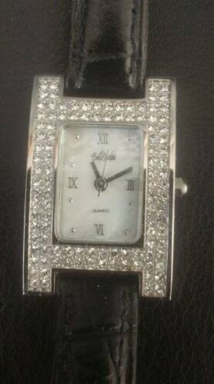 Bob Mackie rhinestone watch