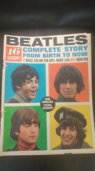 1965 16 Scoop magazine Beatles cover