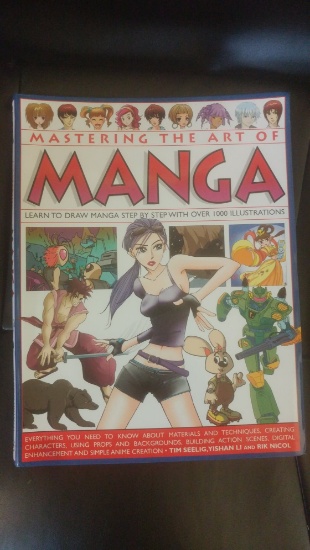 Mastering The Art of Manga book