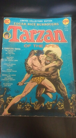 1973 Tarzan of the Apes large comic book