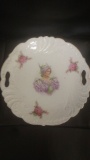 Victorian porcelain portrait plate