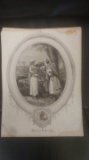 1800s 8x11 Rebecca At The Well print