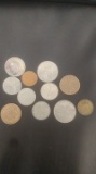 Lot of foreign coins