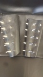 Adjustable leather with metal spikes wristbands