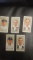 1934 lot of John Player cigarettes cricket cards
