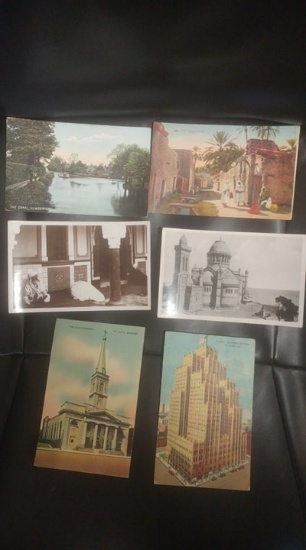 Lot of old postcards