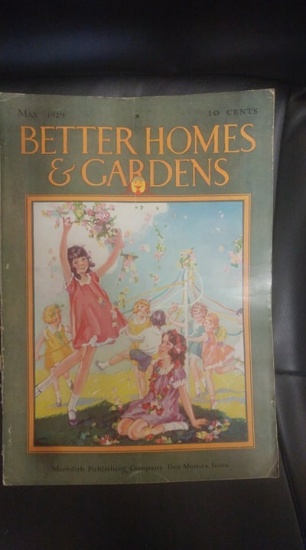 May 1929 Better Homes & Gardens magazine