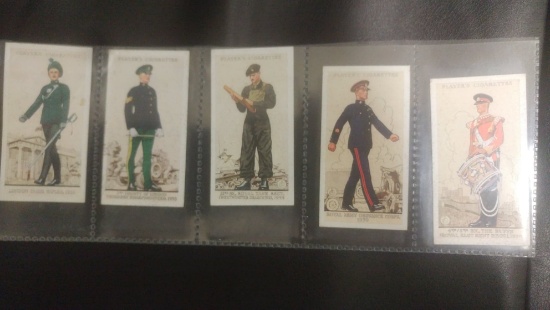 1939 British military cigarette cards