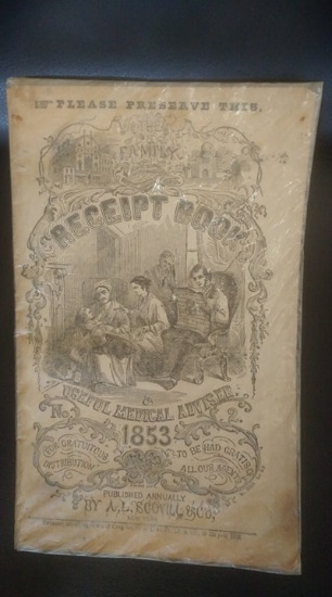 1853 Family Receipt Book