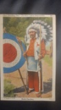 1950 Chief Standing Deer postcard