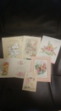 Vintage lot of greeting cards