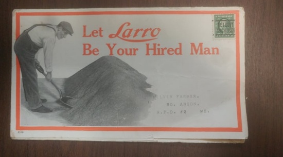1914 Larro Feed advertisement