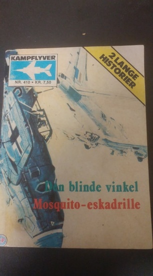 Kampflyver Denmark comic book