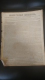 1834 New York Mirror weekly journal