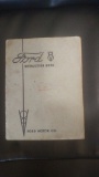 1934 Ford V8 Instruction book
