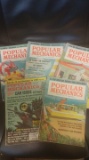 Lot of 1960s Popular Mechanics magazines