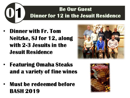 Be Our Guest – Dinner For 12 In The Jesuit Residence