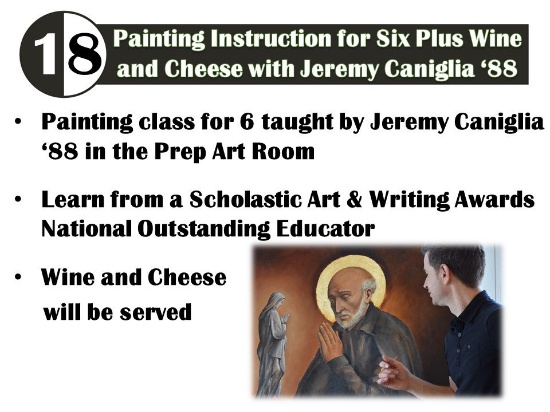 Painting Instruction For Six Plus Wine And Cheese With Jeremy Caniglia ‘88