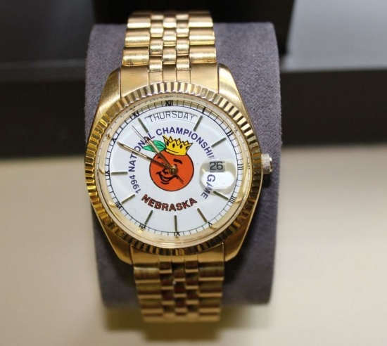 Tom Osborne's 1994 National Championship Watch