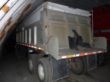 1975 Heil 26' Aluminum End Dump Trailer