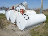 1000 Gallon Fuel Tank with Gasboy Pump