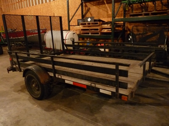 Shop Built 6 x 10 Single Axle Trailer